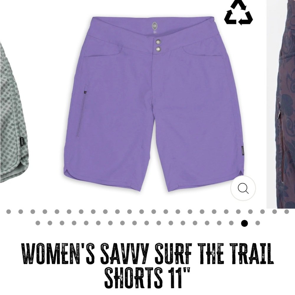 Club Ride purple shorts